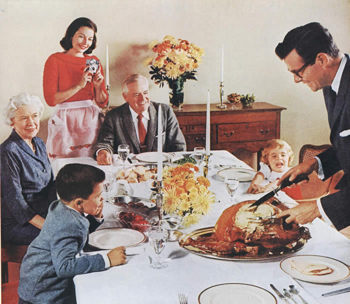 'The whole family will be thankful you remembered to take pictures!', advertisement for Kodak, 1960s, © The Advertising Archives